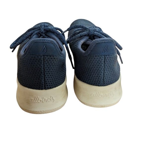Allbirds Navy Tree Runner Sneakers Size 9 - Picture 4 of 12
